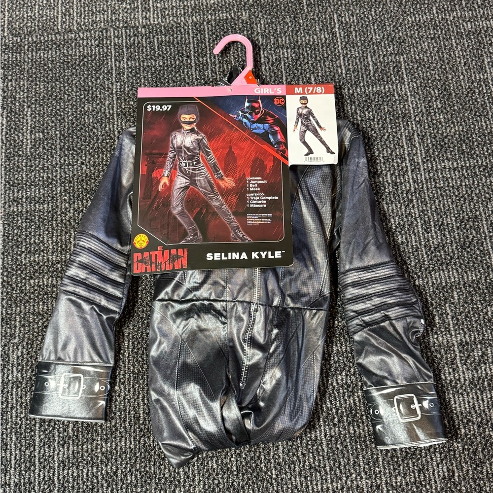 *NEW* Selina Kyle Child Halloween Costume The Batman DC Medium (Size 8-10)